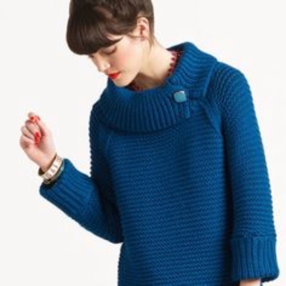Kate Spade Alyssa Chunky Oversized Wool Sweater - Picture 3 of 7